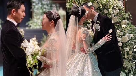 Lee Seung Gi marries Lee Da In in lavish ceremony in Seoul. See inside ...