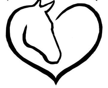 Horse Head Outline - ClipArt Best