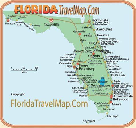 florida | Florida Theme Parks Map | Florida Water Parks Map | Florida ...