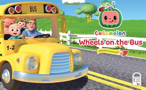 CoComelon Wheels on the Bus 3-Button Sound Board Book for Babies and Toddlers, Ages 1-4: Wing ...