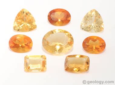 Citrine: The yellow to orange birthstone of November