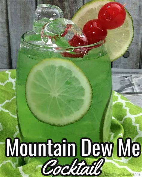 Mountain Dew Cocktail | Kitchen Fun With My 3 Sons