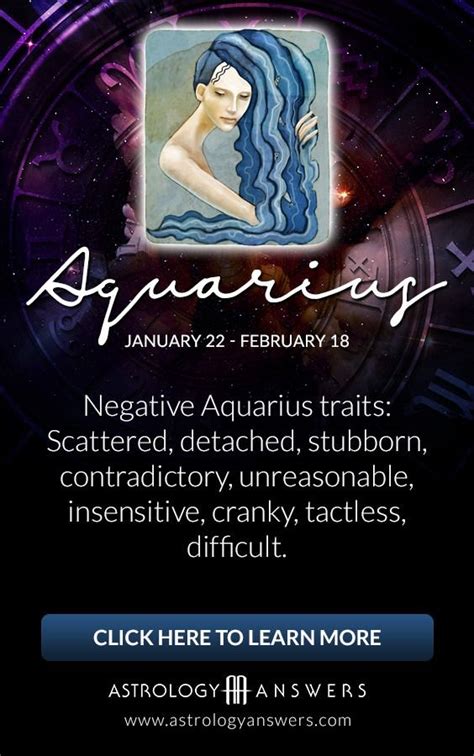 Aquarius Daily Horoscope | Astrology Answers | Aquarius horoscope ...