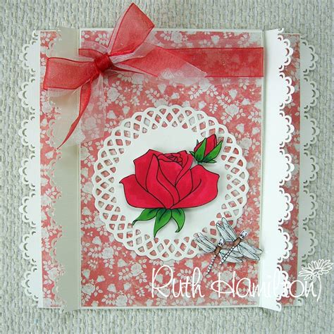 A Passion For Cards: Rose card