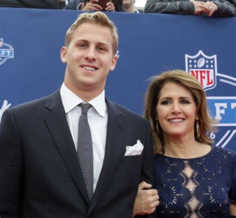 Jared Goff with mother Nancy Goff | Celebrities InfoSeeMedia