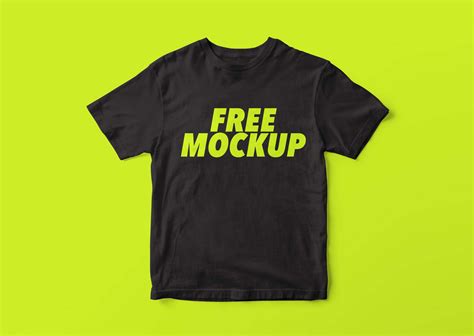 Free T-shirt Mockup (PSD)