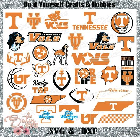 Tennessee Volunteers, Tennessee Vols University NEW Custom Designs. SVG Files, Cricut ...