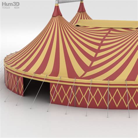 Circus Tent 3D model - Architecture on Hum3D