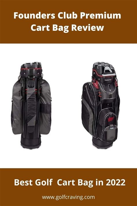 Founders Club Premium Cart Bag Review | Best Golf Cart Bag in 2022 in ...