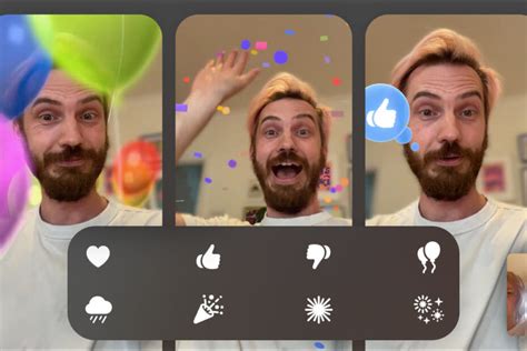 FaceTime Reactions – fun animations for your video calls - TapSmart