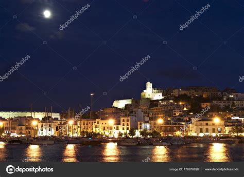 Ibiza Town Night — Stock Photo © imagebrokermicrostock #176976828