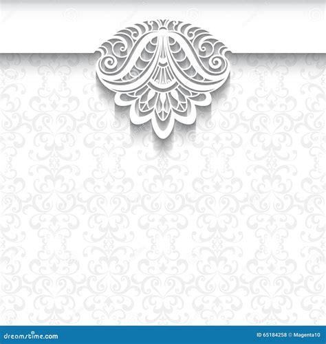 White Background For Invitation