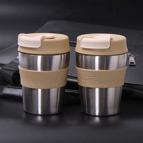 Thermos Cup Stainless Steel Thermo Mug For Tea Insulated Thermos Coffee Cup Termal Mug Auto Car ...