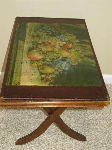 Antique Folding Table by Bridge Tables & Novelties Lowell, Mass ...