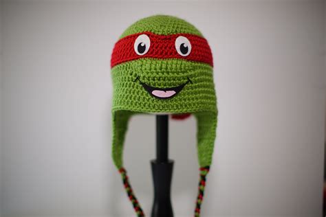 Crochet Ninja Turtle Hat | Hats, Crochet ninja turtle, Handmade hat