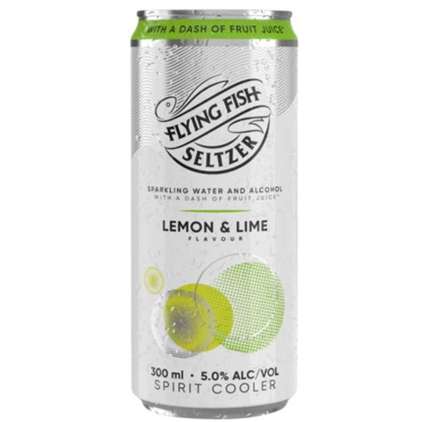 Flying Fish Lemon & Lime Seltzer 300ml - Bar Keeper