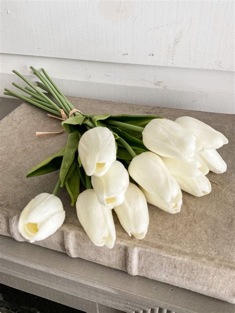 White Tulip Stems – Nested Sanctuary in 2021 | Wedding flowers tulips, White tulip bouquet ...