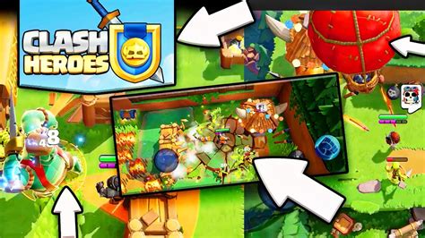 Clash Heroes Gameplay - First Look - SUPERCELL - YouTube