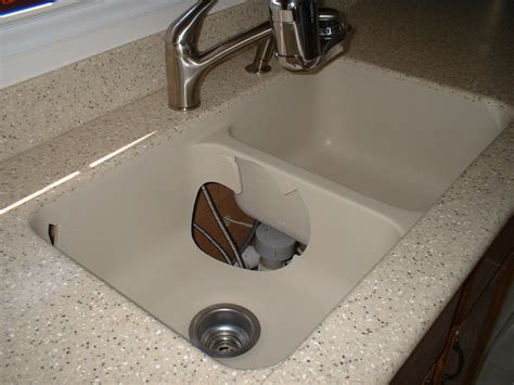 The Solid Surface Countertop Repair Blog: Retrofit Hi Macs Sink ...