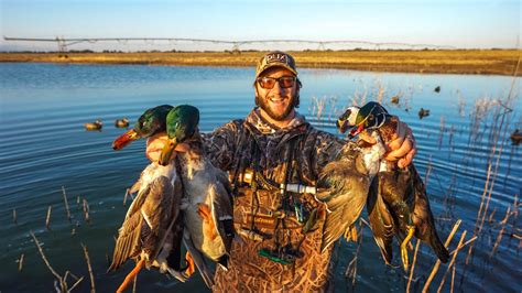 Duck Hunting Stud Mallards Over Small Farm Pond!! (Unexpected Ending) - YouTube