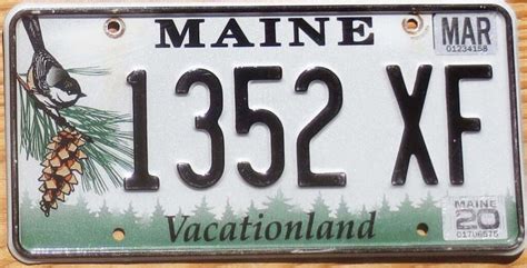 2020 Maine vg- Automobile License Plate Store: Collectible License Plates for Less