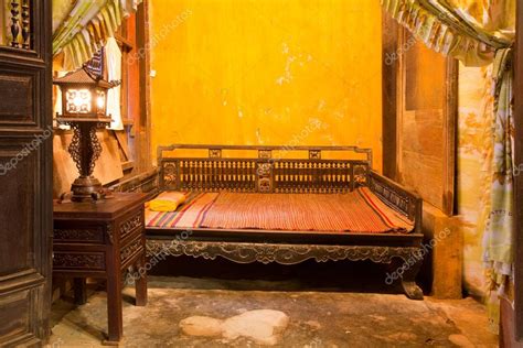 Interior of a traditional house in Hoi An, Vietnam — Stock Photo ...