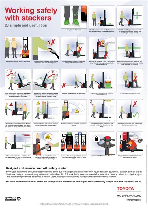 Working Safety With Forklift Stacker