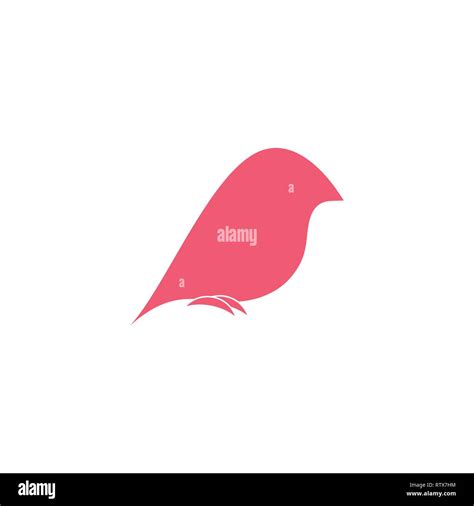 simple bird shape logo vector Stock Vector Image & Art - Alamy