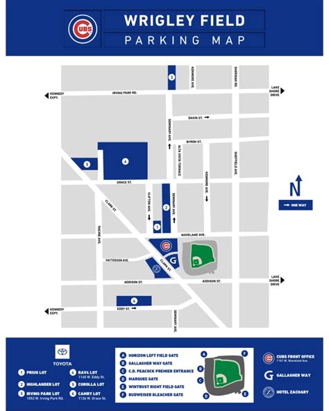 Where to Park at Wrigley Field | Chicago Cubs