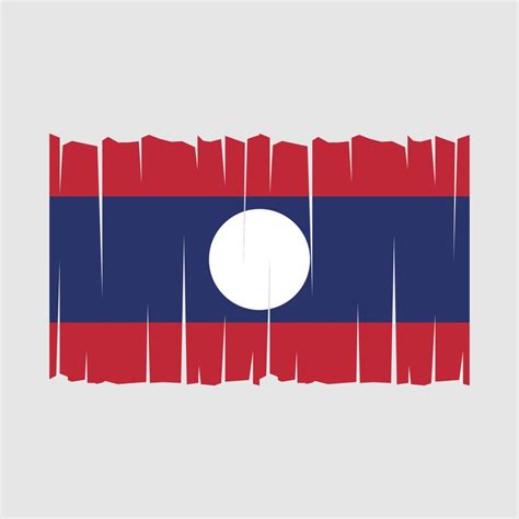 Laos Flag Vector 21904834 Vector Art at Vecteezy