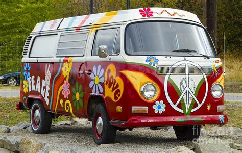 1960s Hippie Van