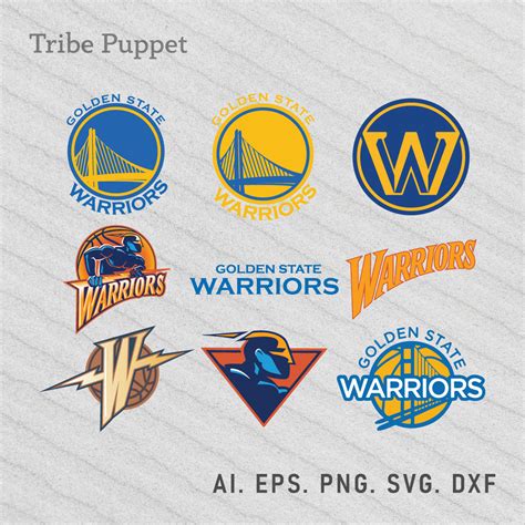 Golden State Warriors Logo SVG Set - MasterBundles