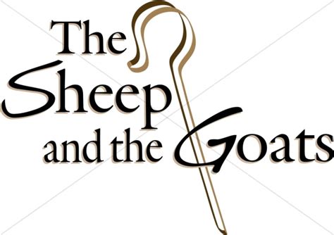 Parable of the Sheep and the Goats | New Testament Clipart