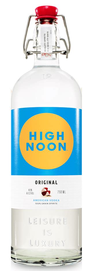 Review: High Noon Original Vodka - Best Tasting Spirits | Best Tasting Spirits