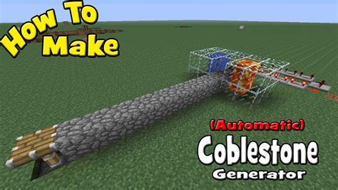 Automatic Cobblestone Generator Schematic