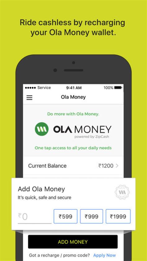 Ola Cabs for iPhone - Download