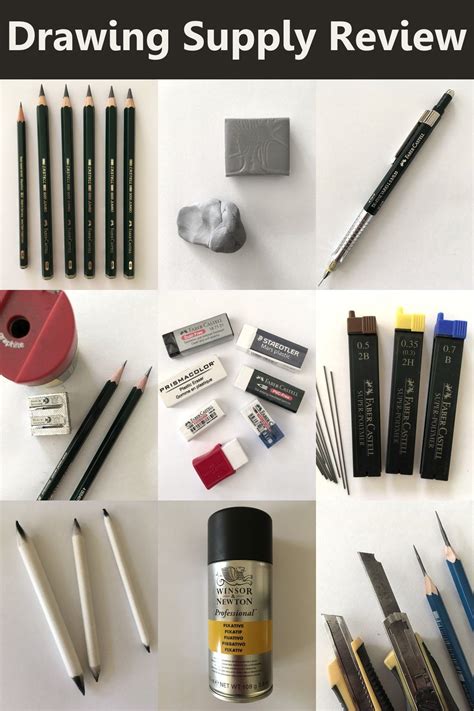 Beginners Guide to Pencil Drawing Supply & Equipment | Art tools ...