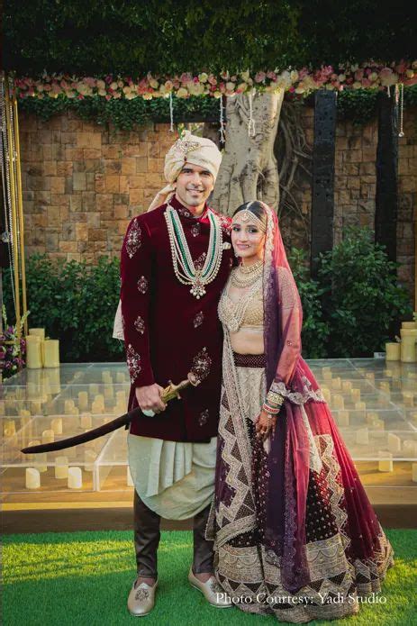 Akshita Gandhi and Taher Shabbir | Wedding dresses men indian, Couple outfit goals, Couple outfits