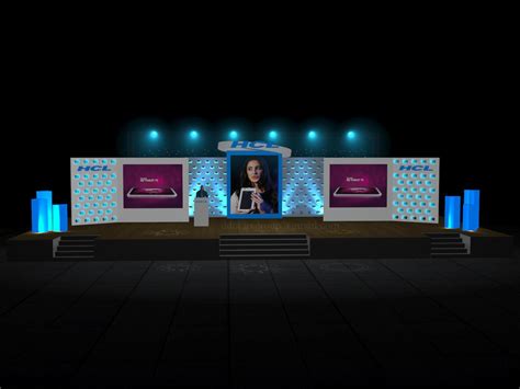 3d stage design by Rakesh Saini at Coroflot.com