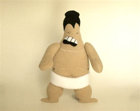 Stuffed Sumo Wrestler Plush Doll READY TO SHIP