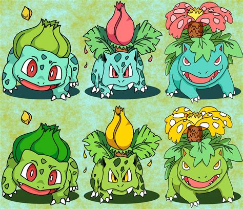 001-003 Bulbasaur Evolutions by CaloyPinoy on DeviantArt