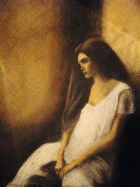 pastel - The sad girl by Anna | PAINTINGS | Sad girl, Sad, Art