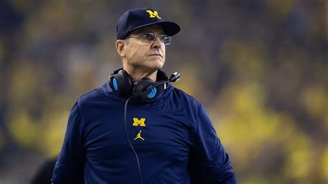 Contract For Michigan Football Coach Harbaugh Is In The Works