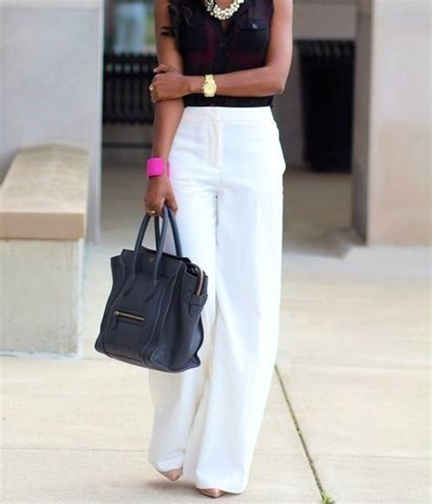 Inspiring White Linen Pants Outfits Ideas 38 | Fashion, White linen ...