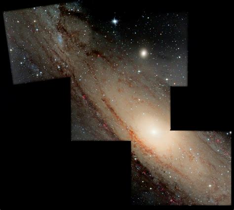 M31 ZWG 535.17, Andromeda nebula Artemis CCD images at the Curdridge Observatory