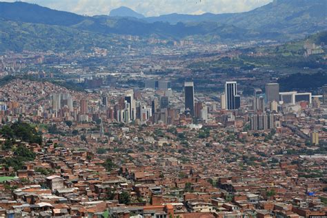 Medellin Colombia North South View - Geographic Media