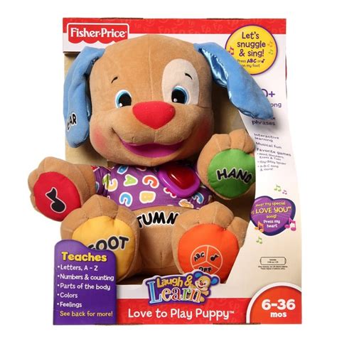 Fisher-Price Laugh & Learn Love to Play Puppy - Free Shipping On Orders Over $45 - Overstock.com ...