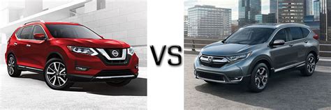 2017 Nissan Rogue vs Honda CR-V