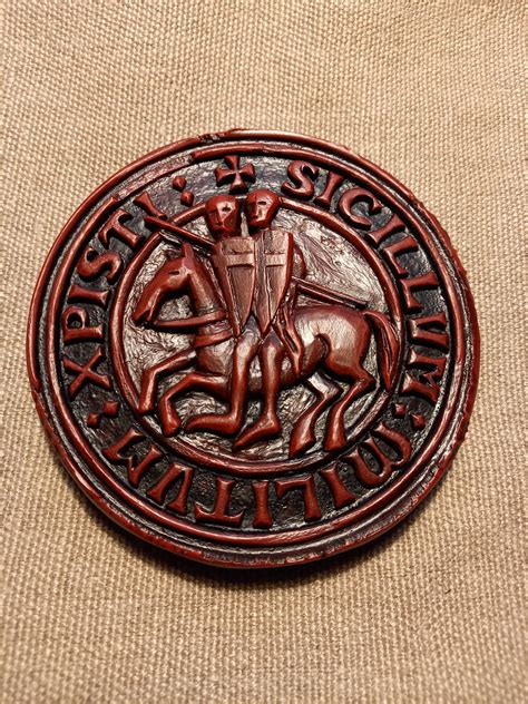 Knights Templar seal | Etsy