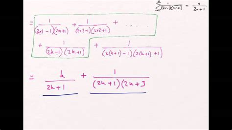 How to: Prove by Induction - Proof of Summation Formulae - YouTube